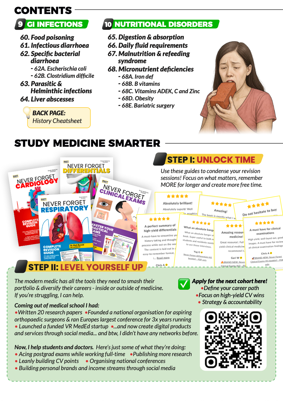 Never Forget Gastro & HPB (A4 Book) AND 400 Q&A Pack (Digital)